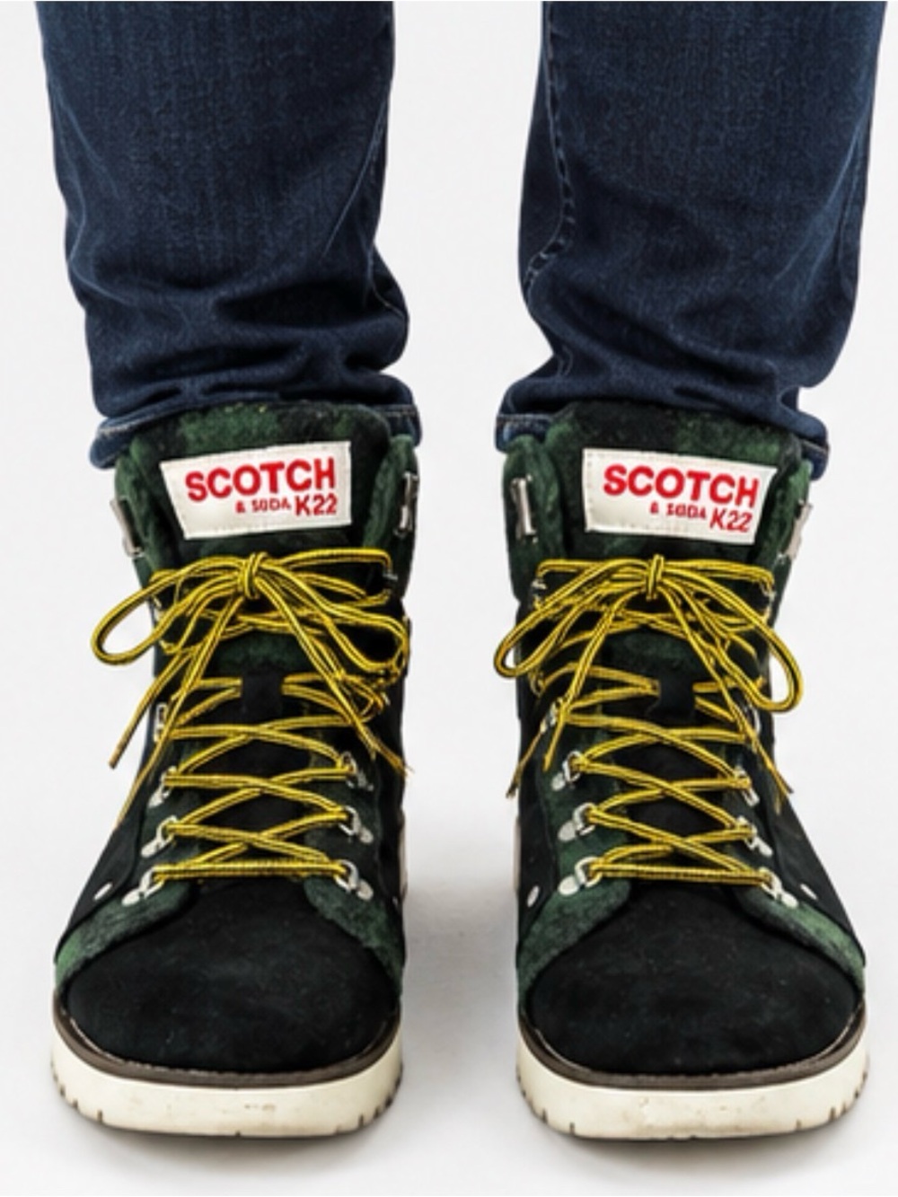 Scotch & Soda Amsterdam Couture K22 Levante High Top Boots – EU 45 / US 11.5